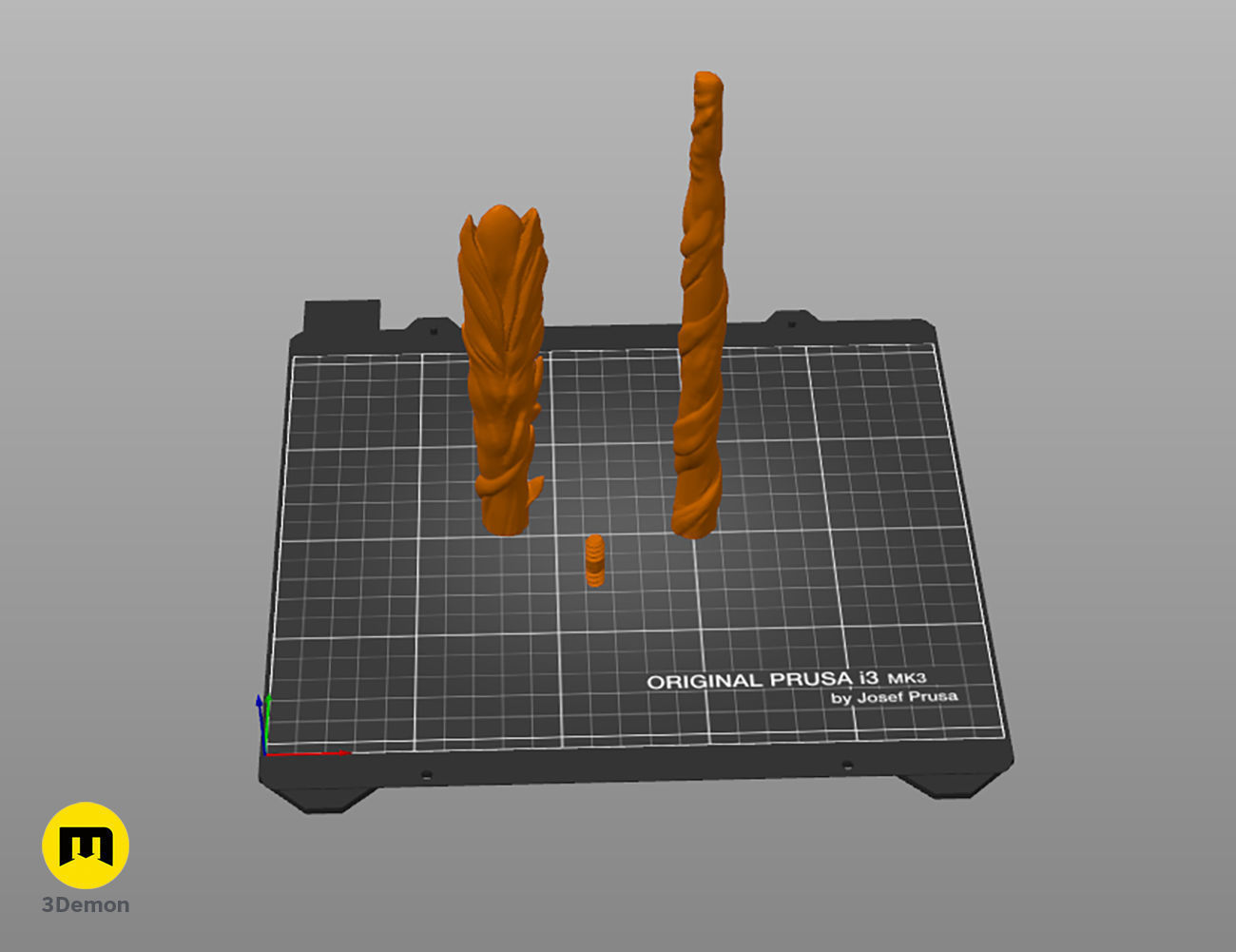 Oliver Lane wand 3D print model_2