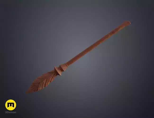 Ruby Honeysuckle wand 3D print model Ruby Honeysuckle wand 3D print model