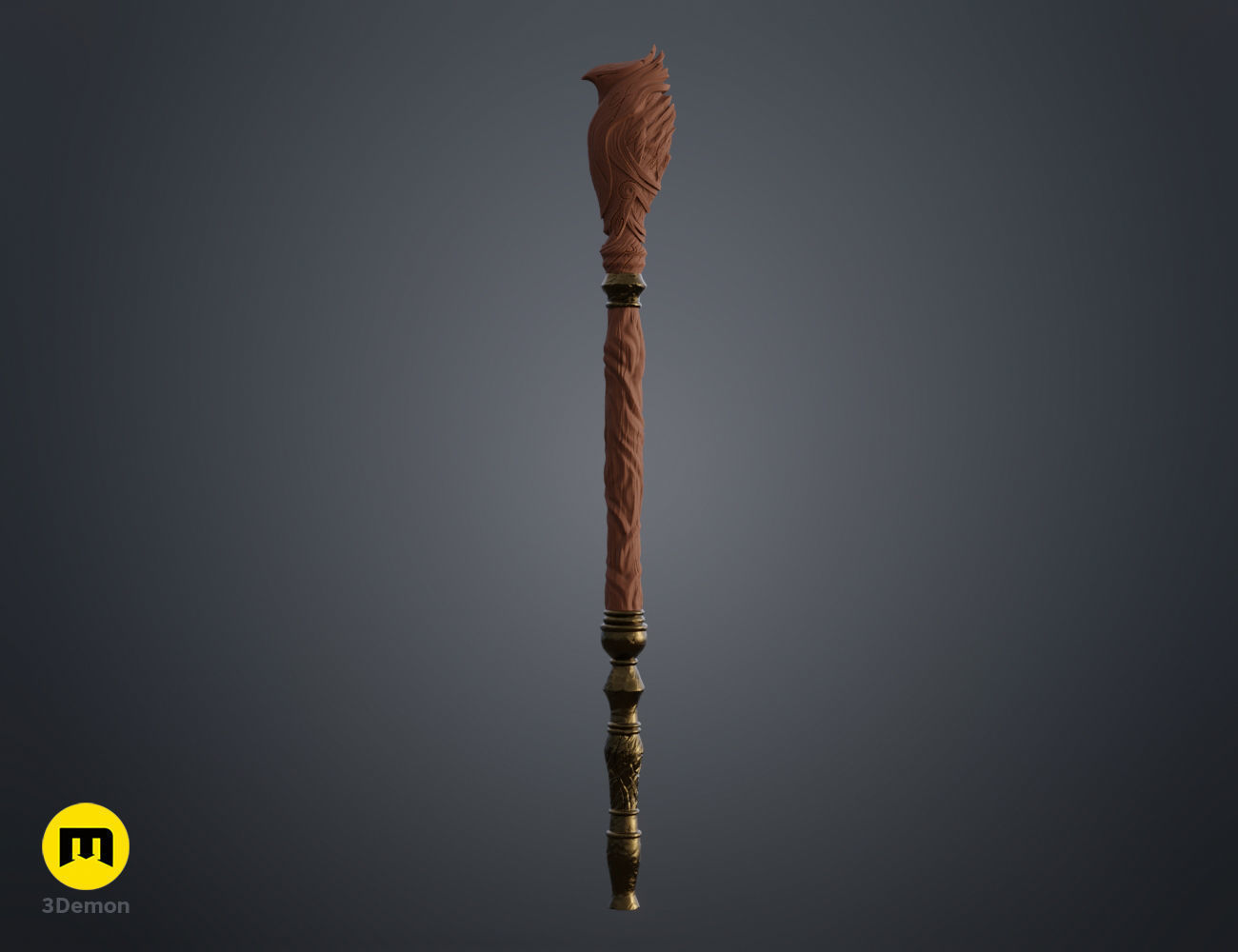 Violet Williams wand 3D print model_5