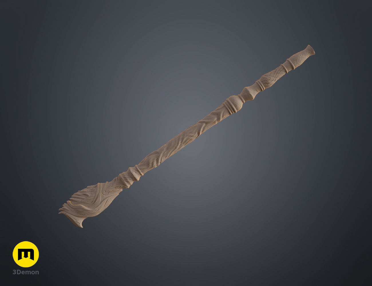 Violet Williams wand 3D print model_6