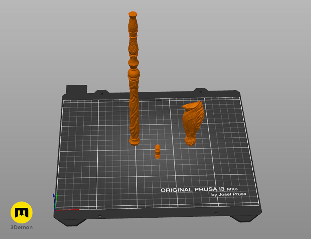 Violet Williams wand 3D print model_3