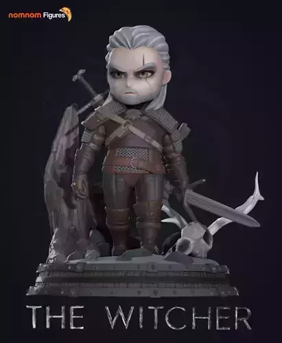 Chibi Geralt - Witcher