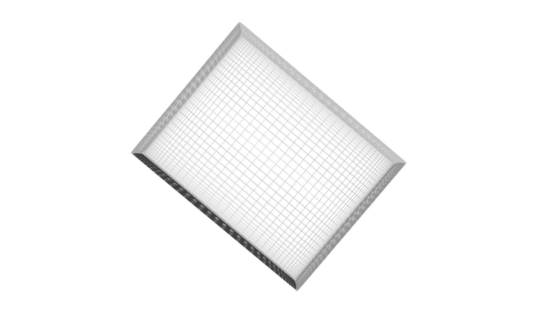 Rectangular Dish Plate 3D model_23