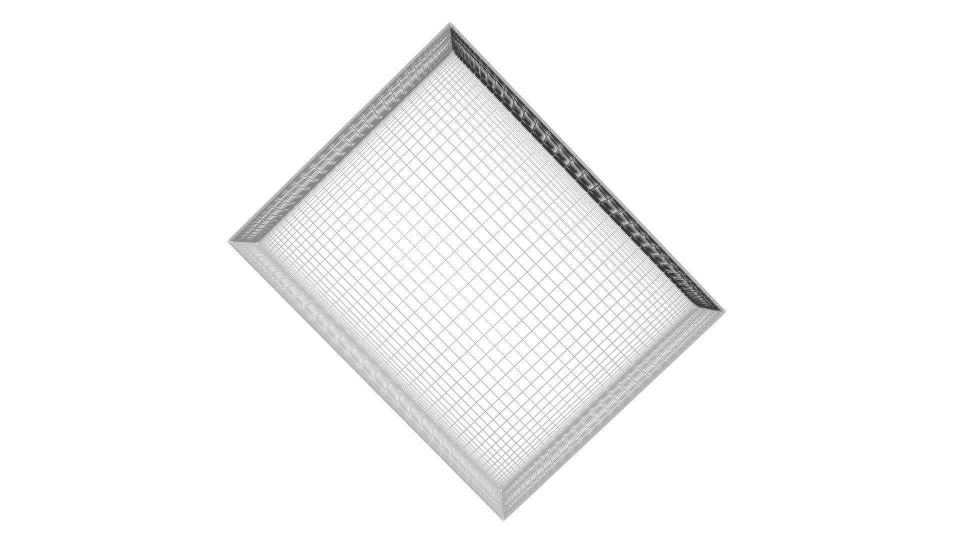 Rectangular Dish Plate 3D model_22