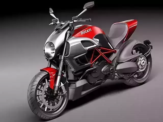 Ducati Diavel 2011 3D model