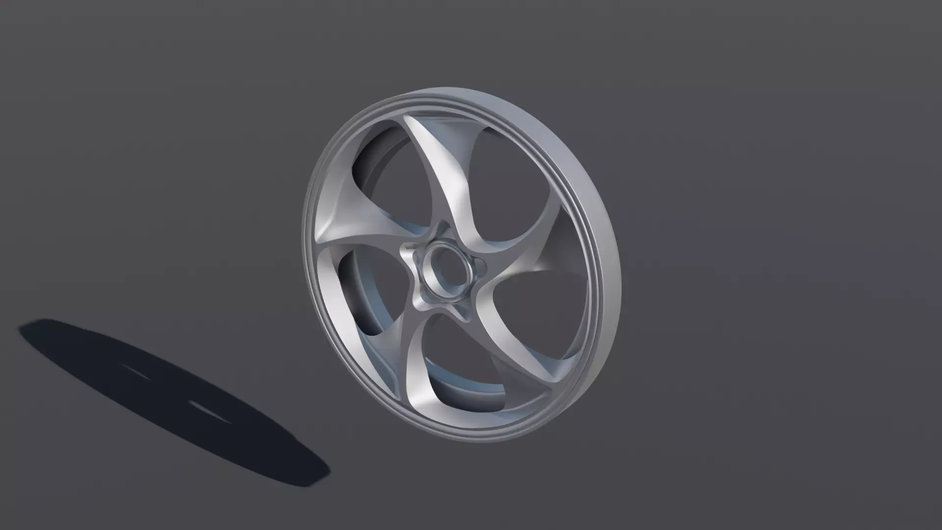 Detailed rims for sport cars Free 3D model
