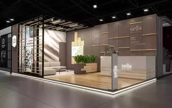 real estate Booth Exhibition Stand