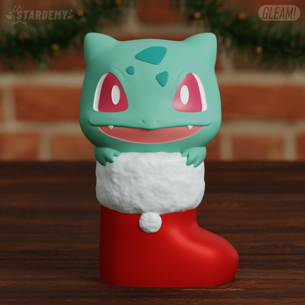 Starter Christmas Ornament Tree No Supports Pokemon 3D print model_2