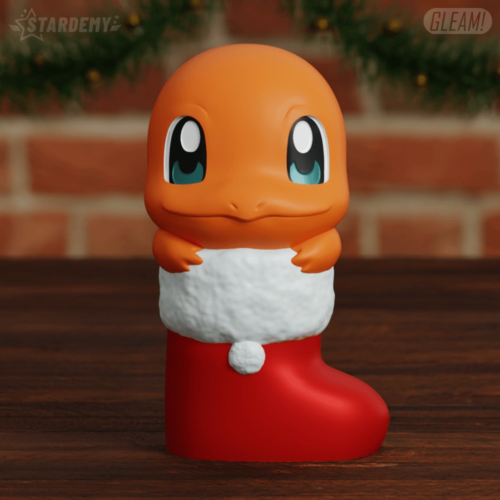 Starter Christmas Ornament Tree No Supports Pokemon 3D print model_9