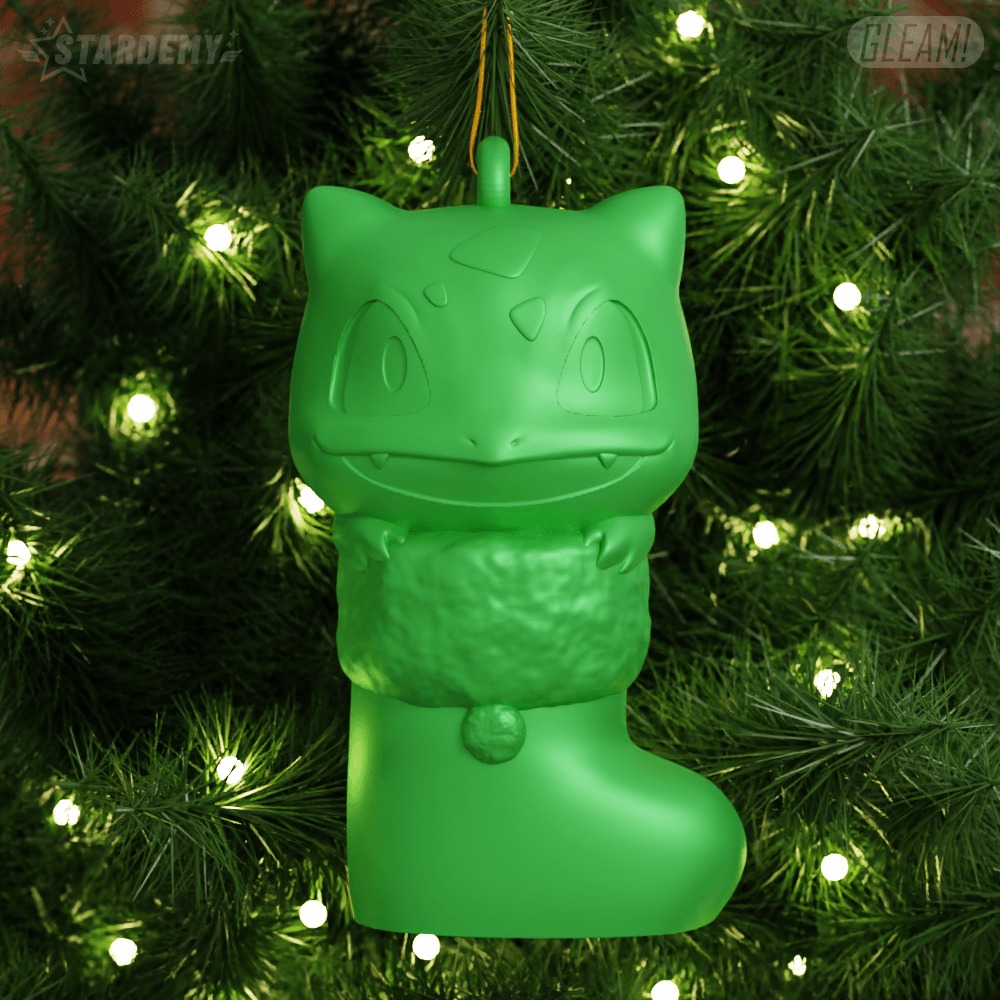 Starter Christmas Ornament Tree No Supports Pokemon 3D print model_6