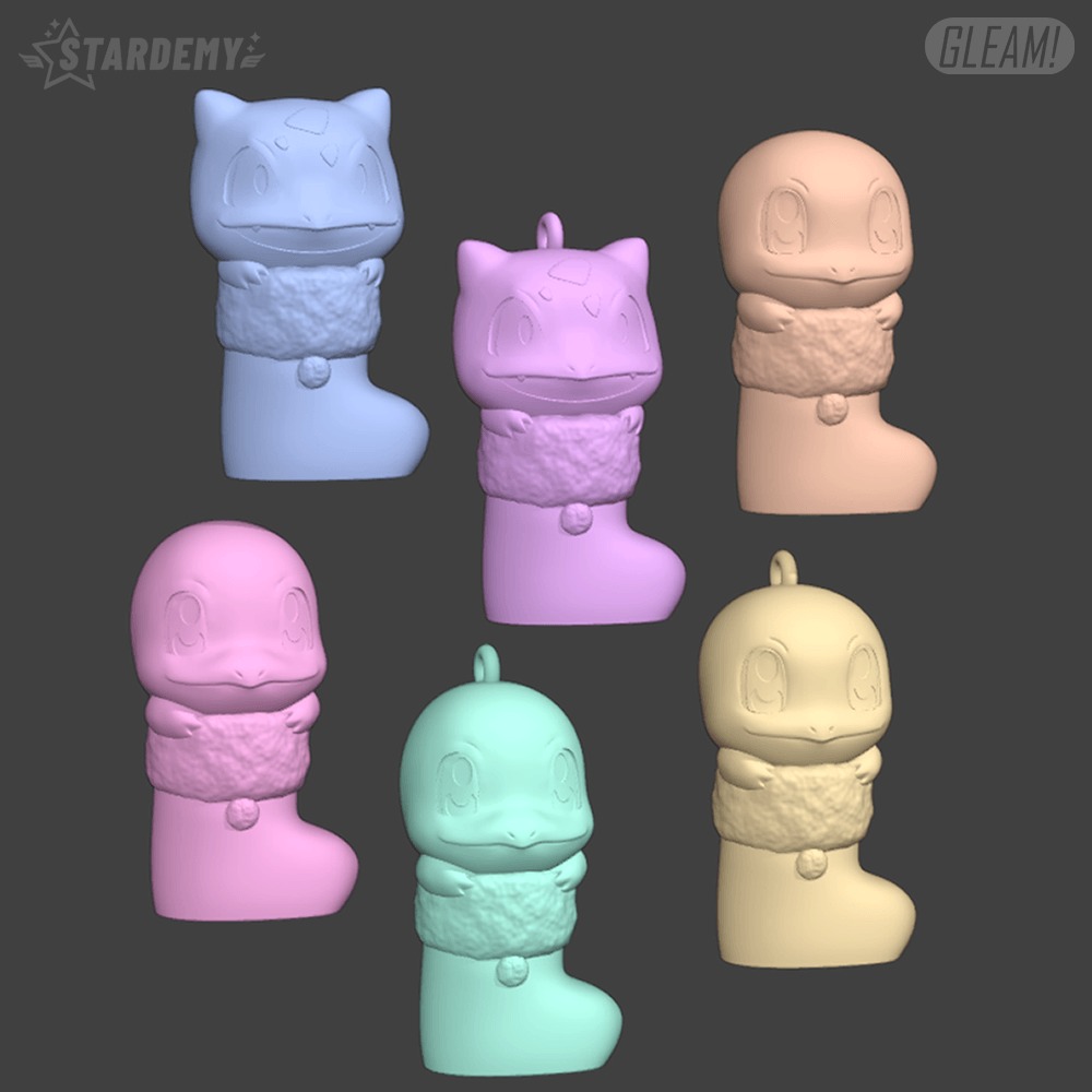 Starter Christmas Ornament Tree No Supports Pokemon 3D print model_3