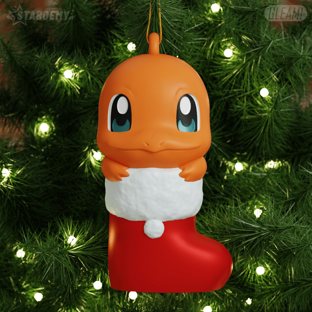 Starter Christmas Ornament Tree No Supports Pokemon 3D print model_12