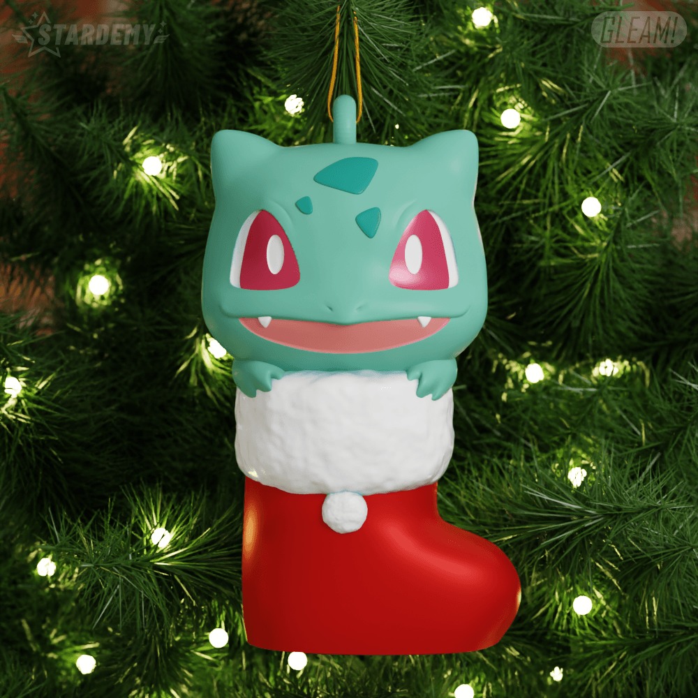 Starter Christmas Ornament Tree No Supports Pokemon 3D print model_4