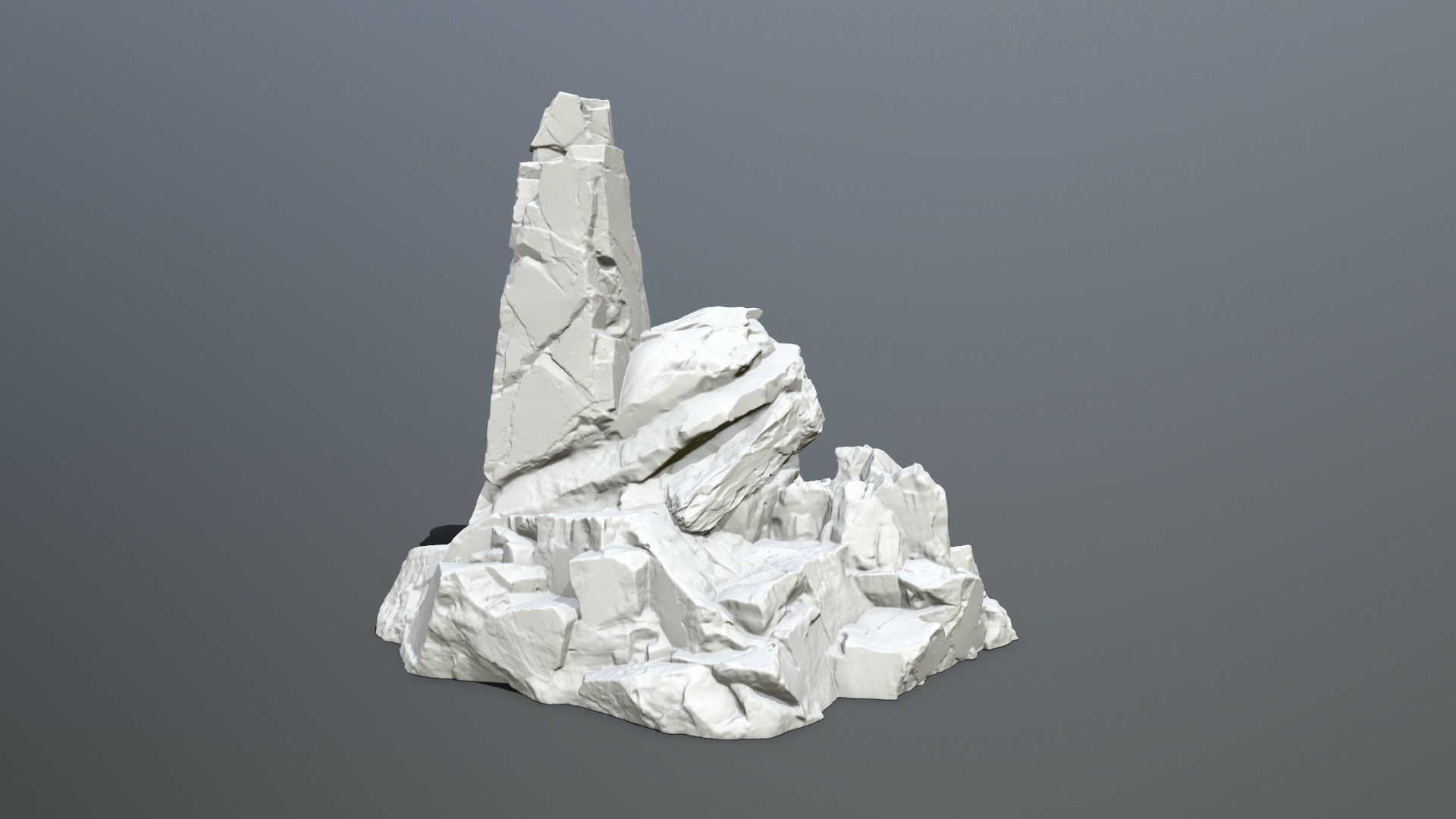 Skull Mountain STL 3D print model_6