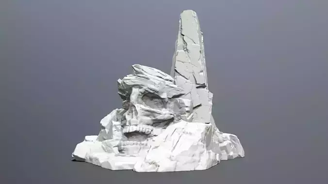Skull Mountain STL