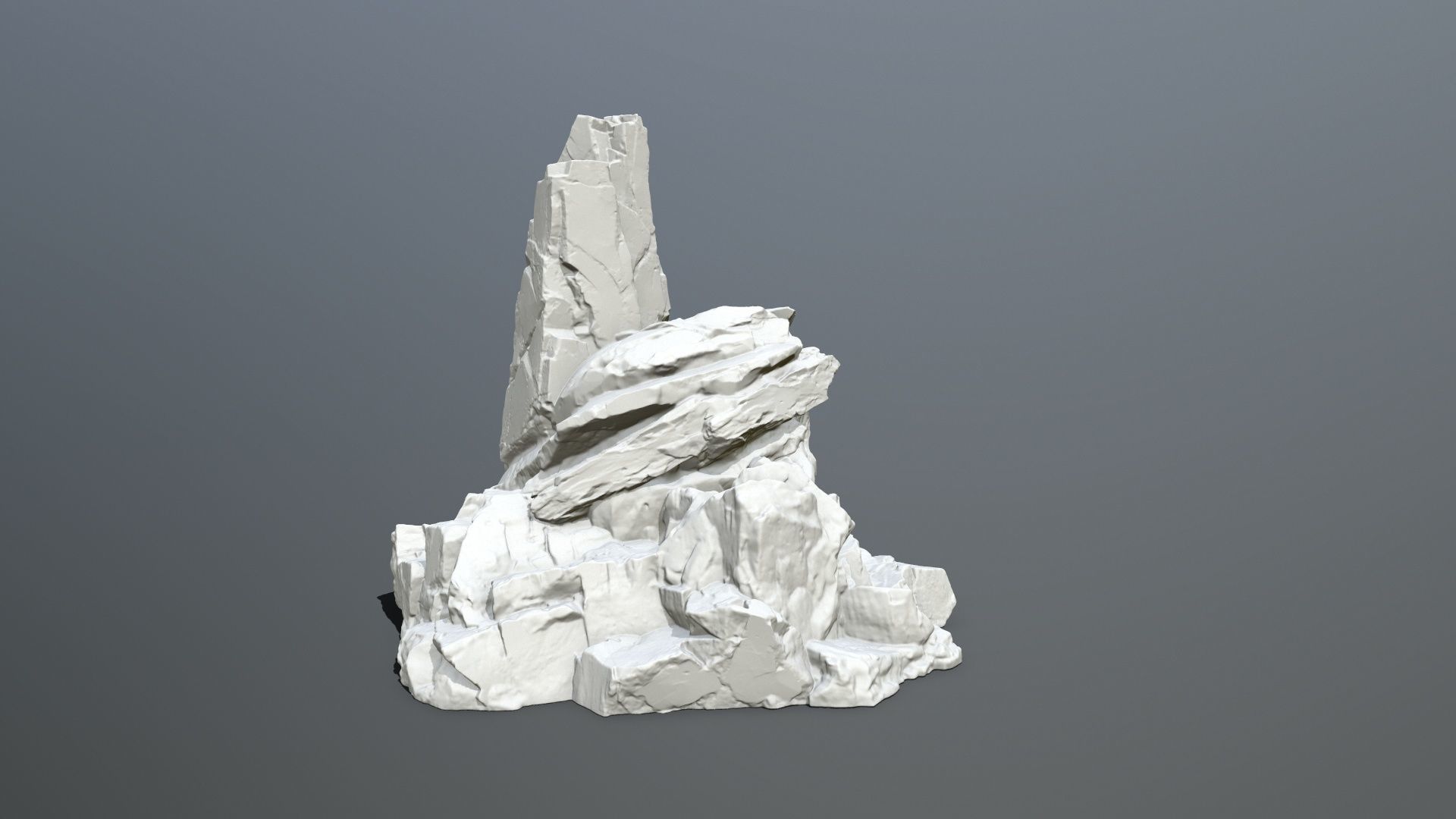 Skull Mountain STL 3D print model_7