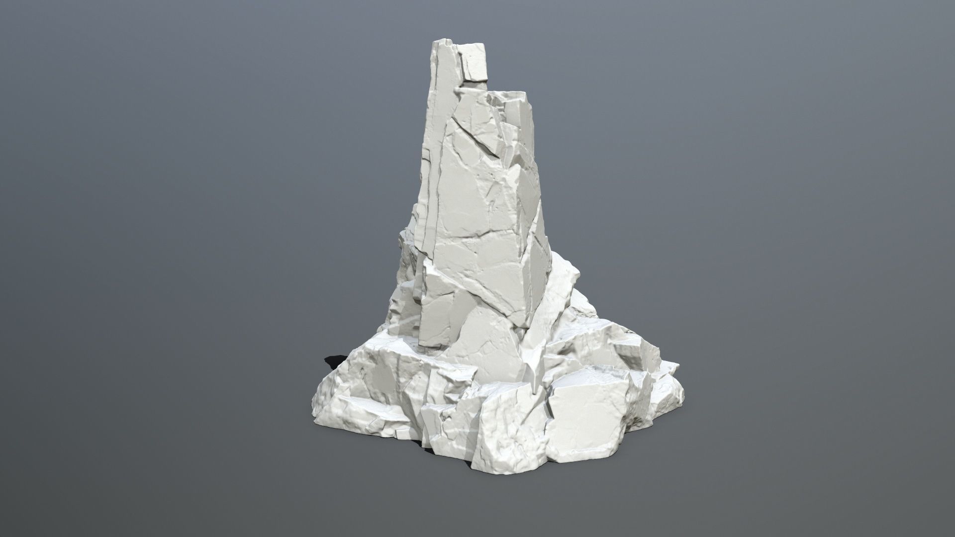 Skull Mountain STL 3D print model_4