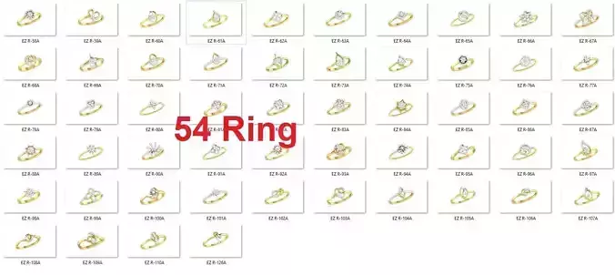 Ring Lot 54 pis