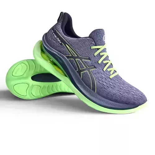 Footwear shoes Sneaker 023 Low-poly 3D model