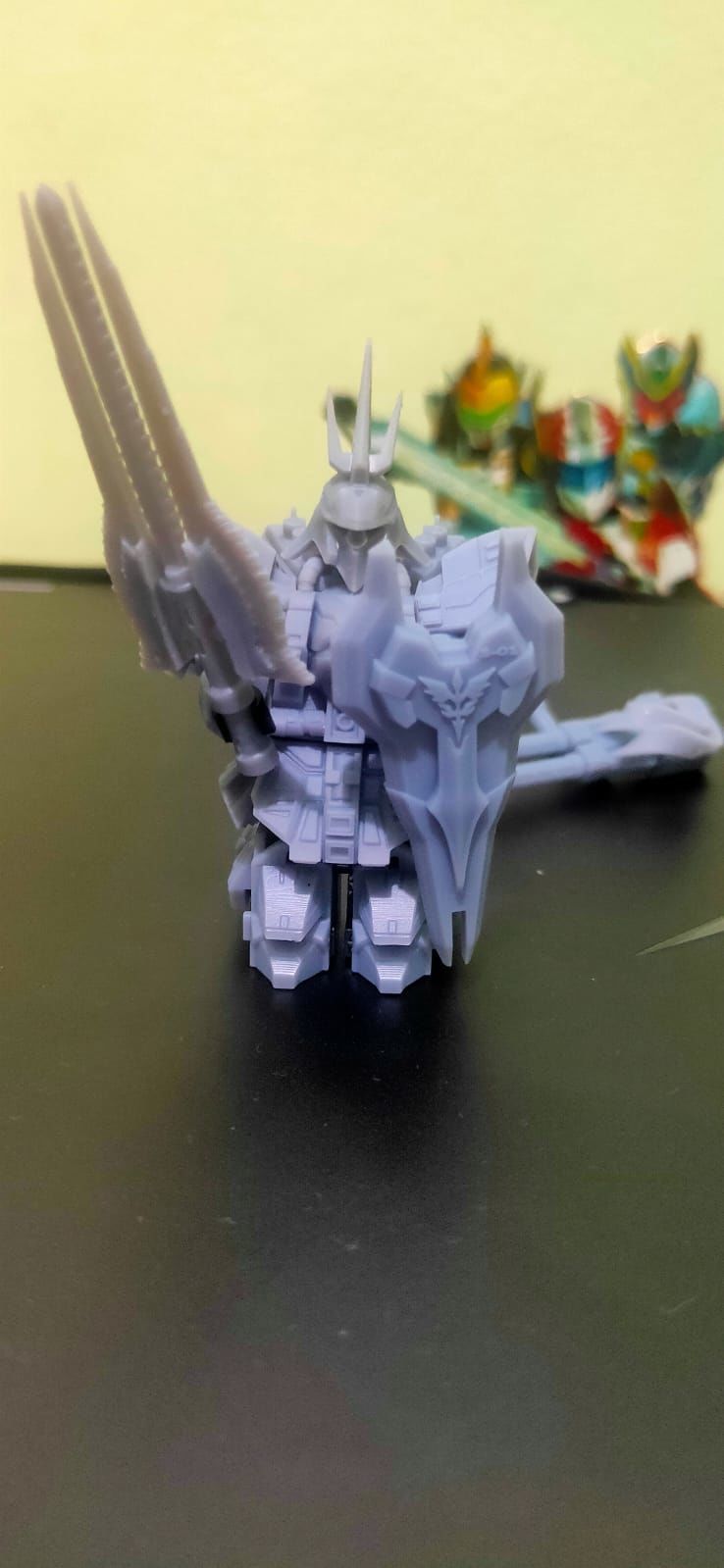 LEGO Brick Compatible Minifigure Gundam Sazabi 3D print model_3