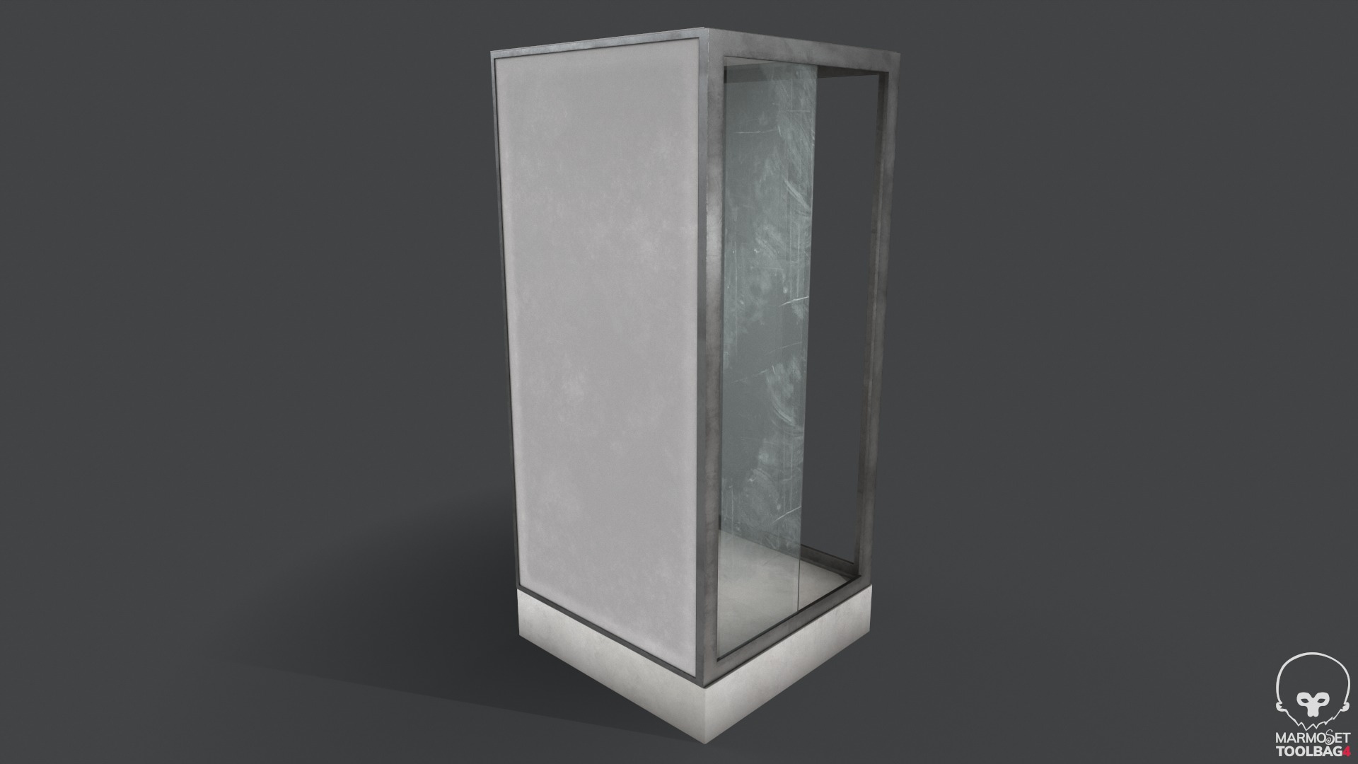 Dirty Shower Low-poly 3D model_8