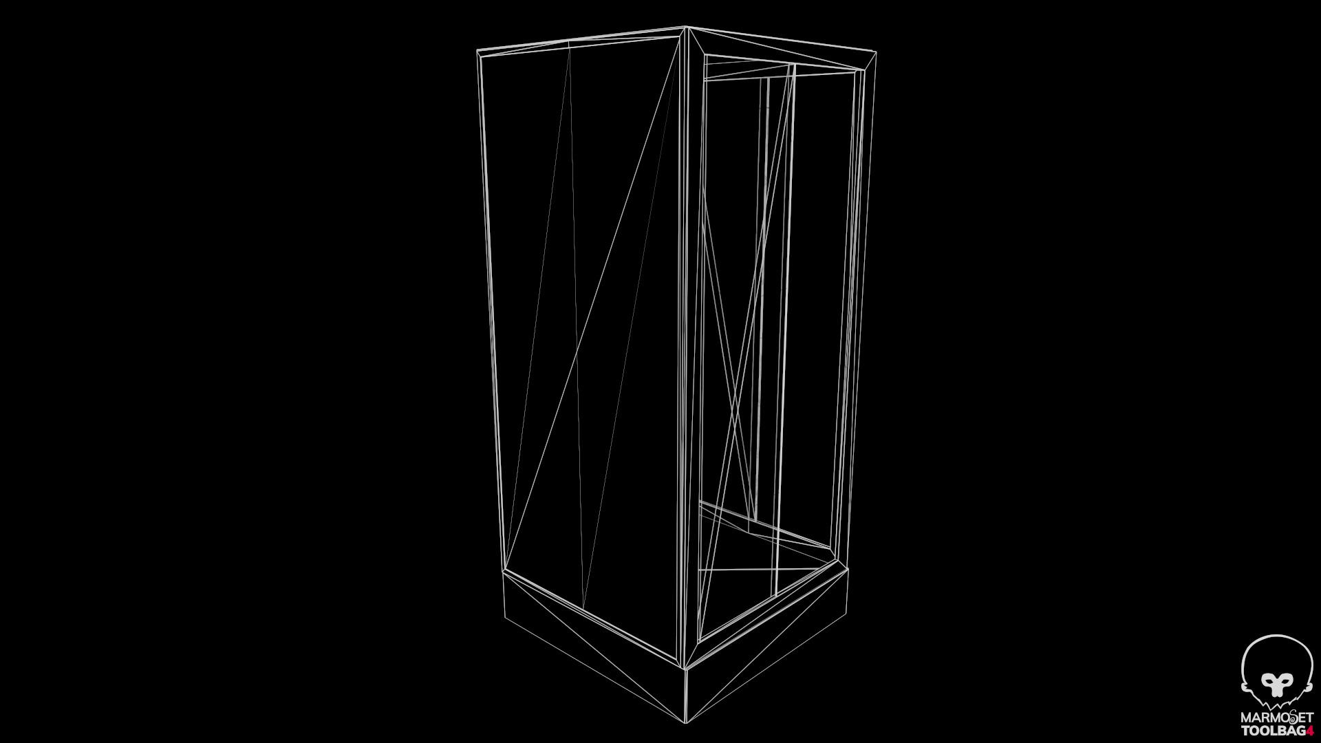 Dirty Shower Low-poly 3D model_23