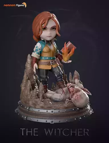 Chibi Triss - Witcher
