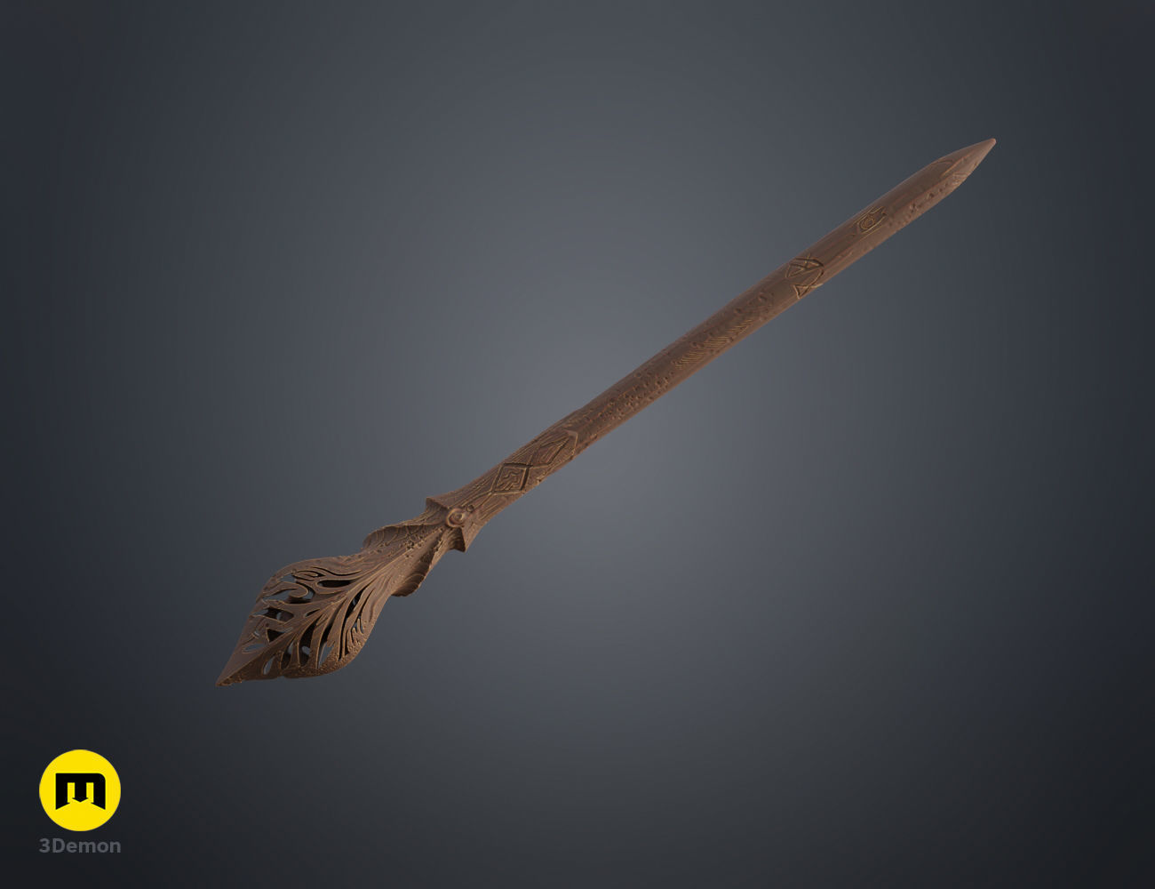 Ilvermorny School of Witchcraft and Wizardry Wands 3D print model_15