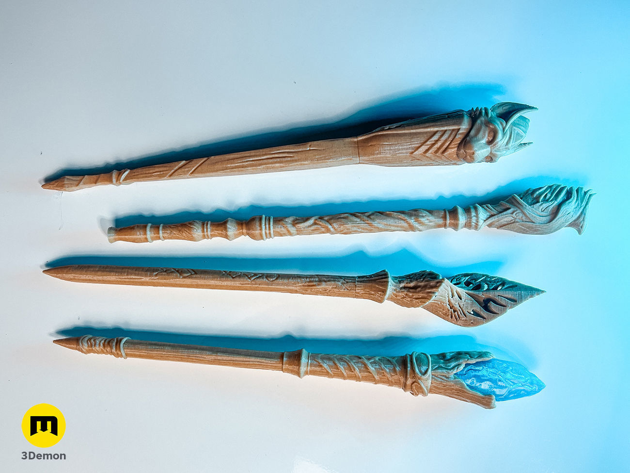 Ilvermorny School of Witchcraft and Wizardry Wands 3D print model_2