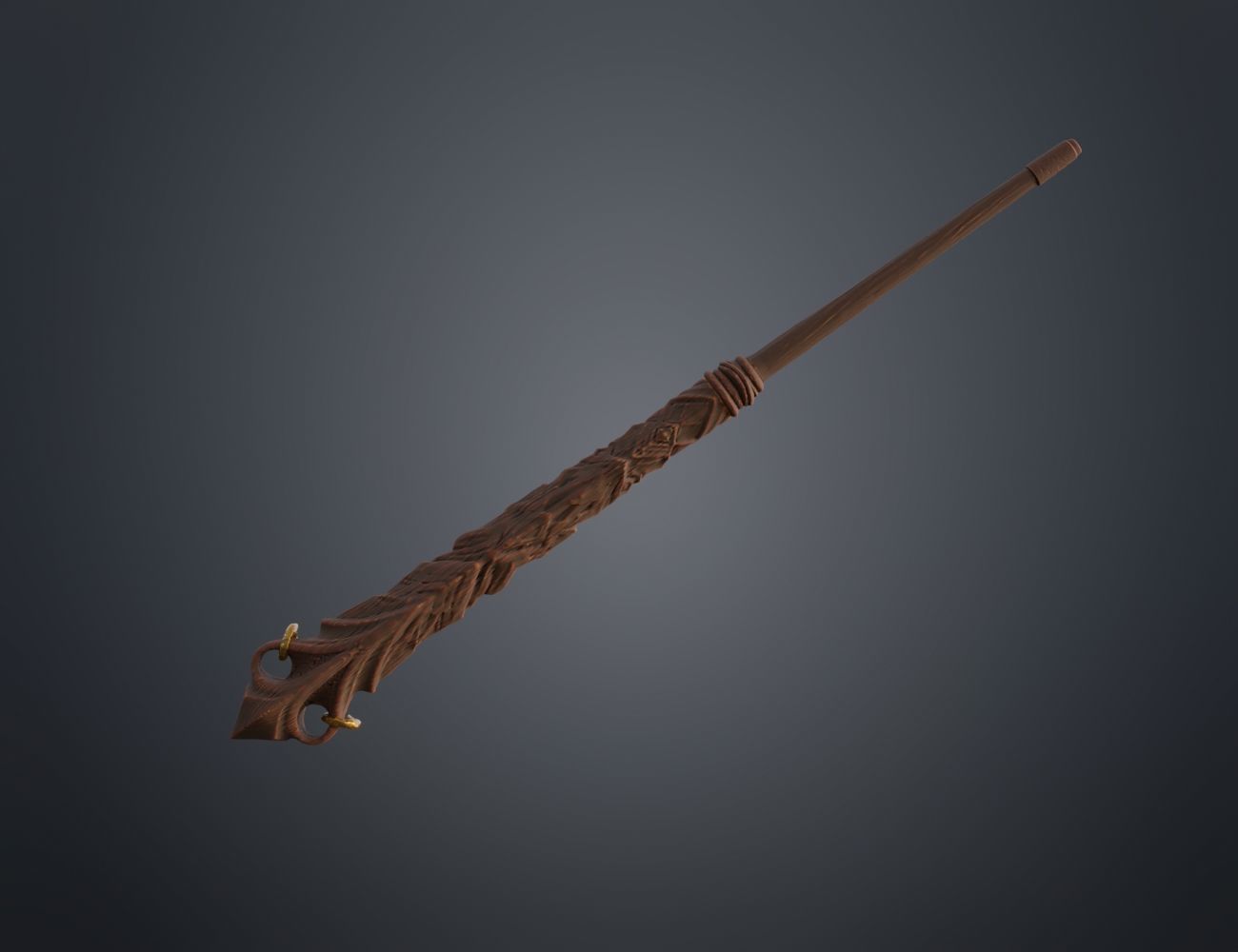 Ilvermorny School of Witchcraft and Wizardry Wands 3D print model_16