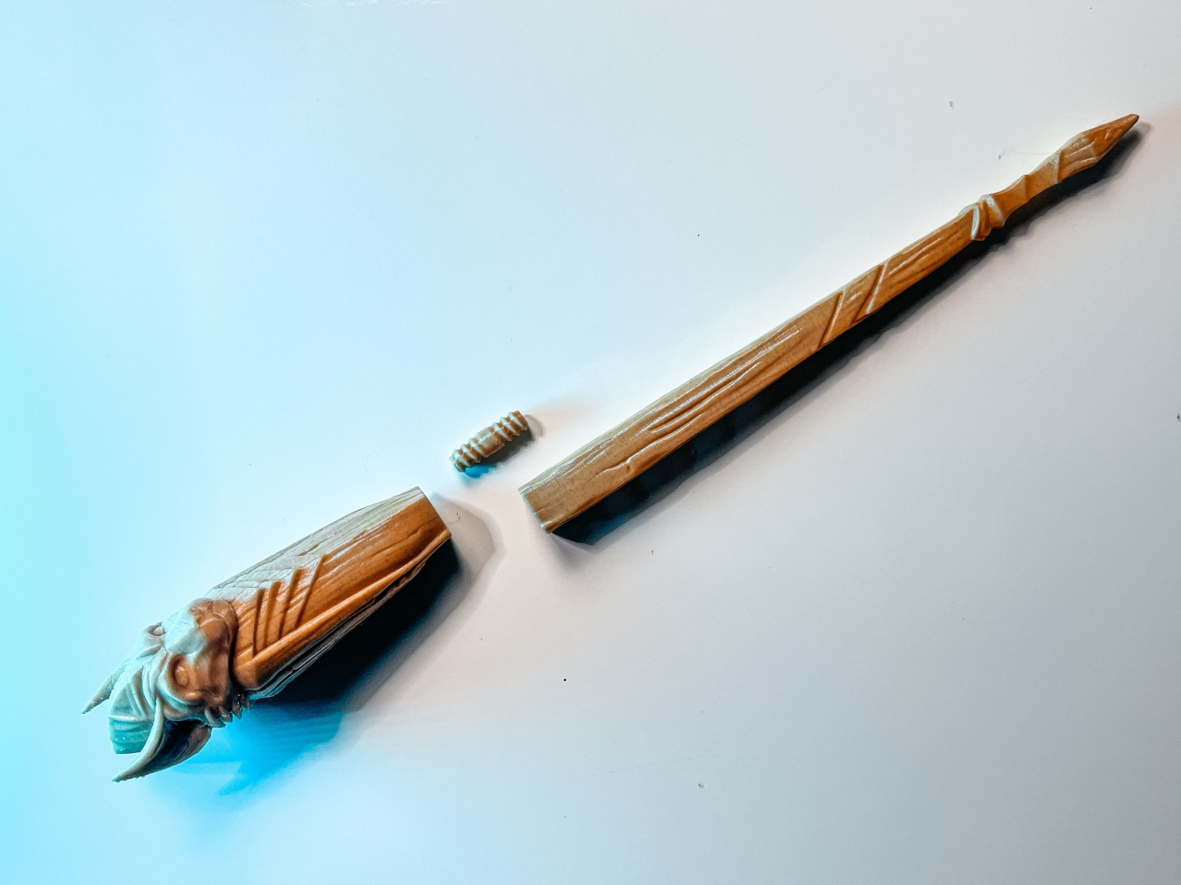 Zack Johnson wand Free 3D print model_1