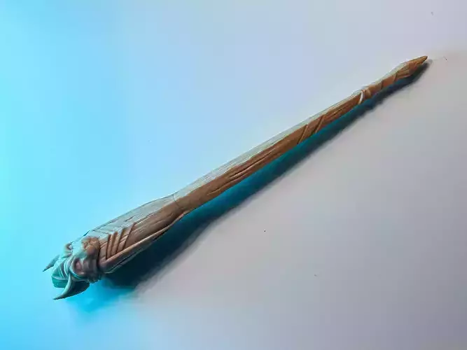 Zack Johnson wand Free 3D print model