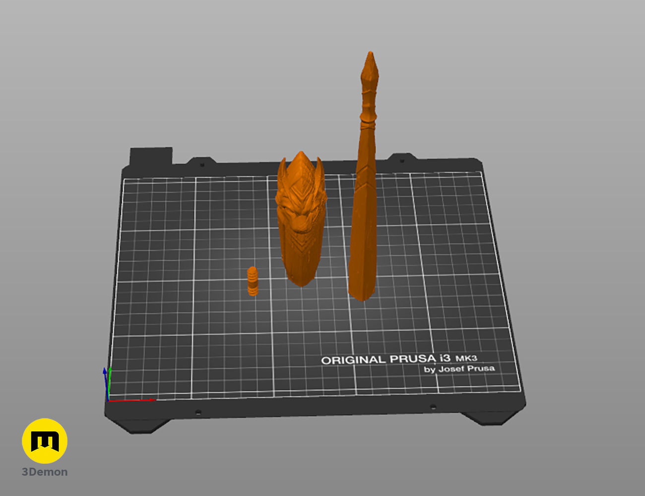 Zack Johnson wand Free 3D print model_3