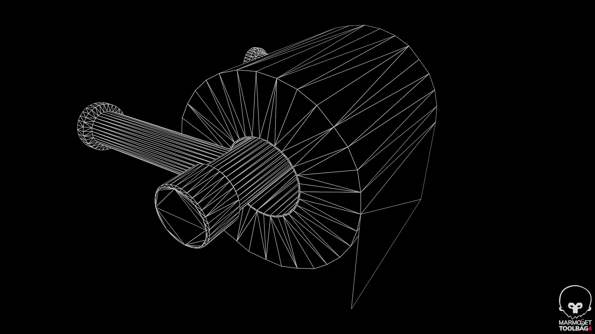 Toilet Paper Low-poly 3D model_12