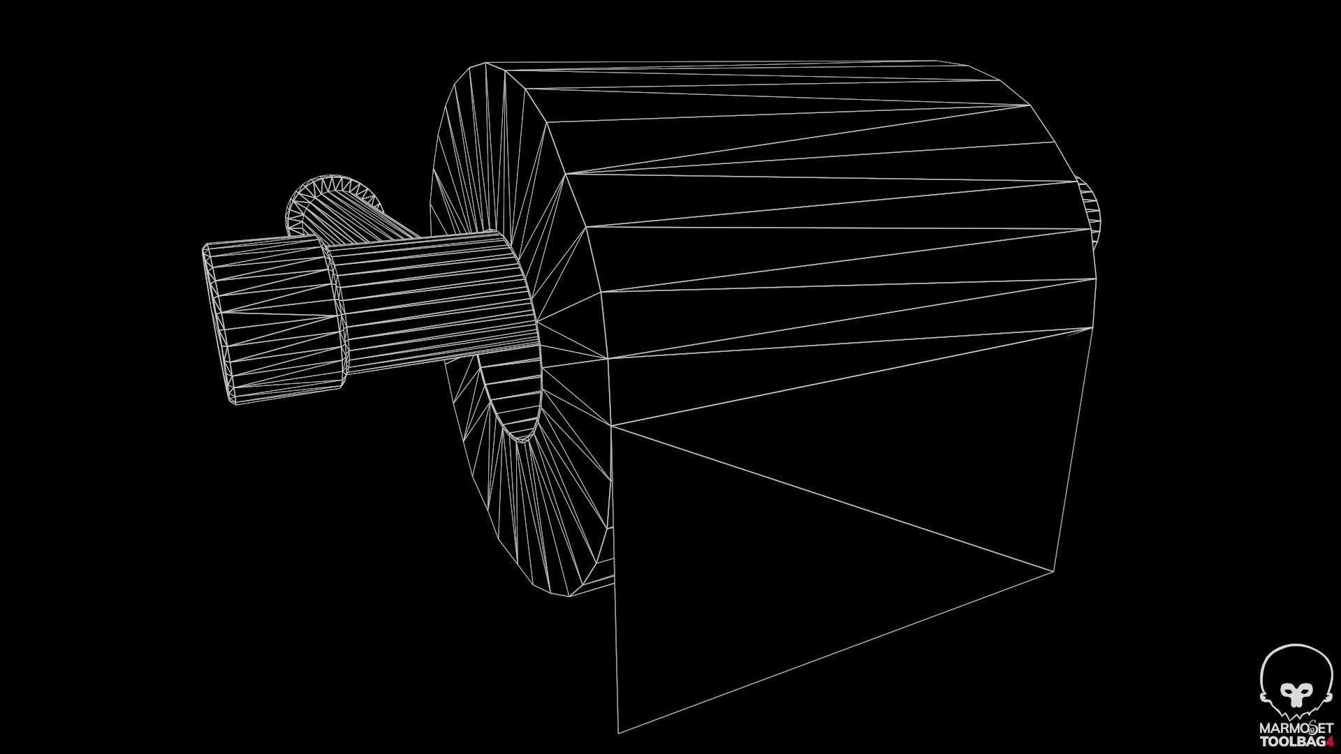 Toilet Paper Low-poly 3D model_14