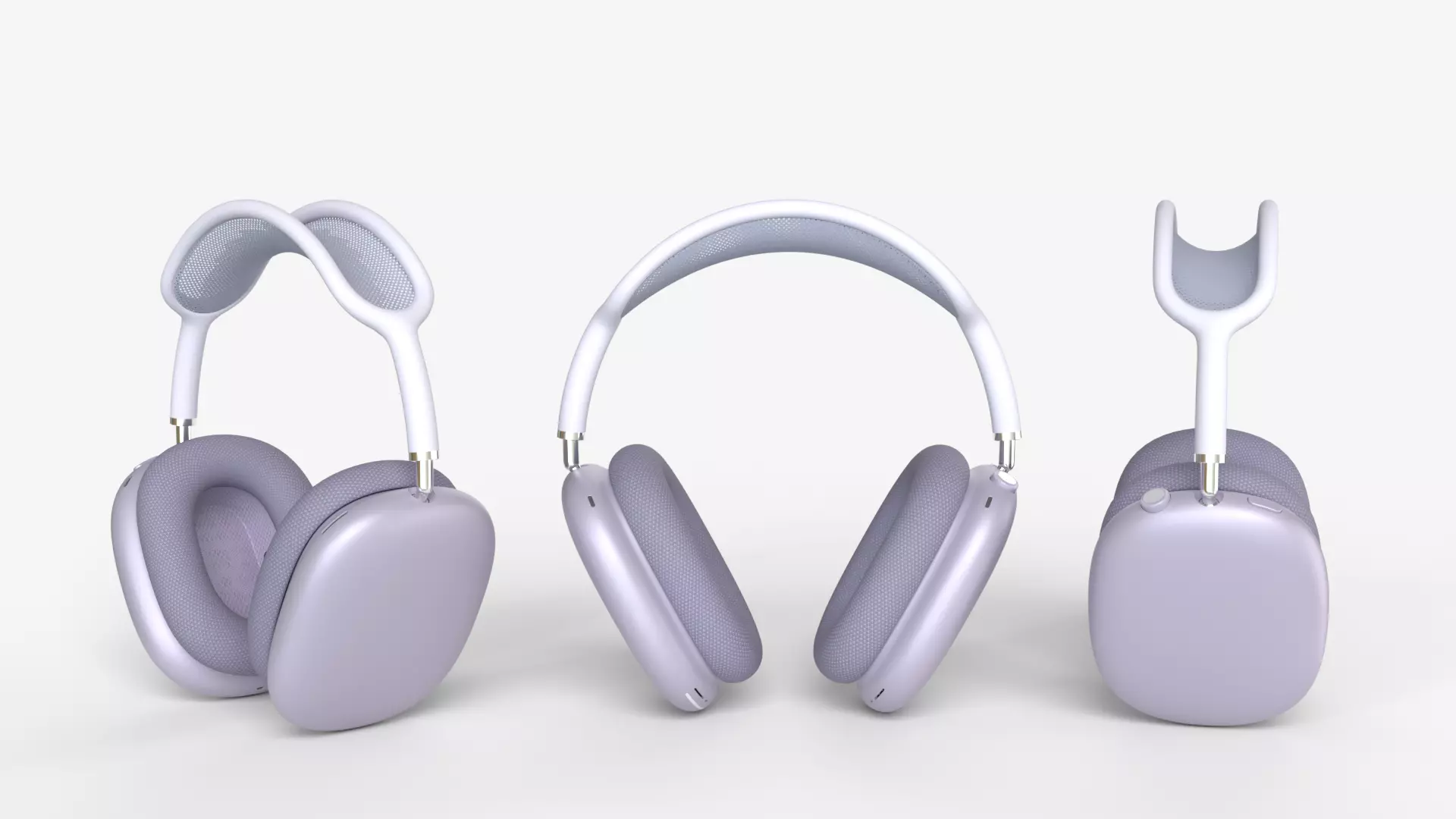 AirPods Max New Color Purple 2024 3D model