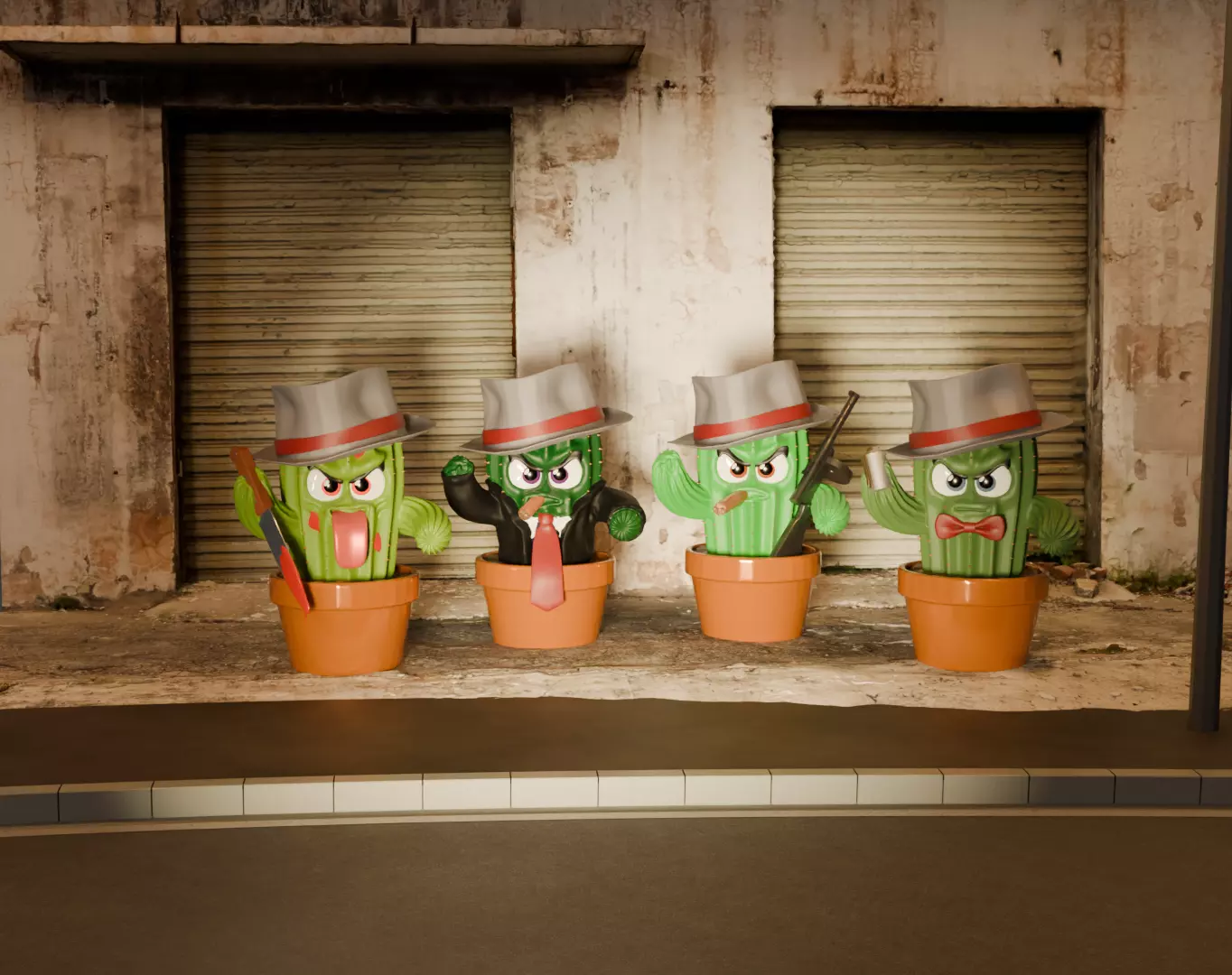 Mafia boss 3D print model