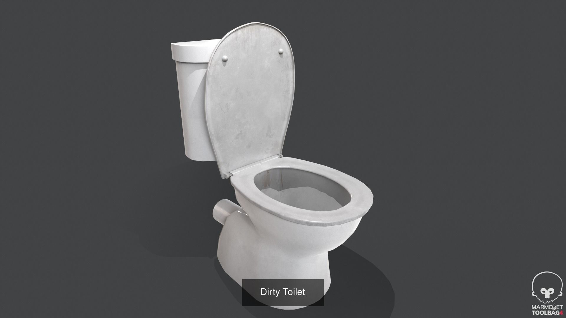 Dirty Bathroom 3D Model Collection_13