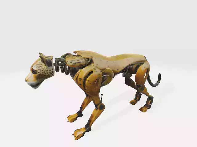 Cheetah robot 3D model