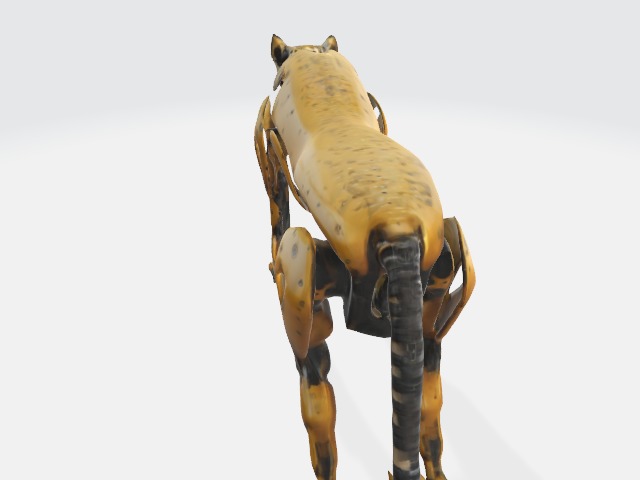 Cheetah robot 3D model_3