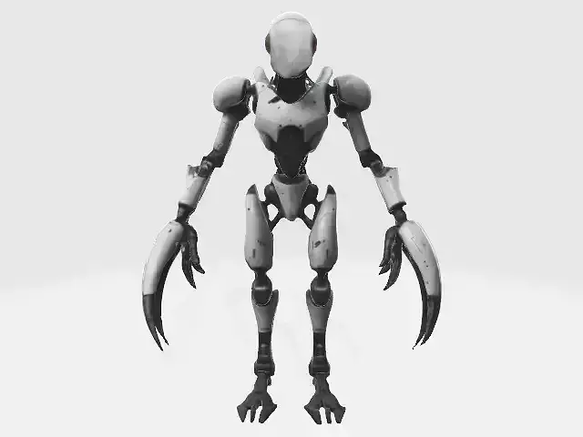 Assassin robot 3D model
