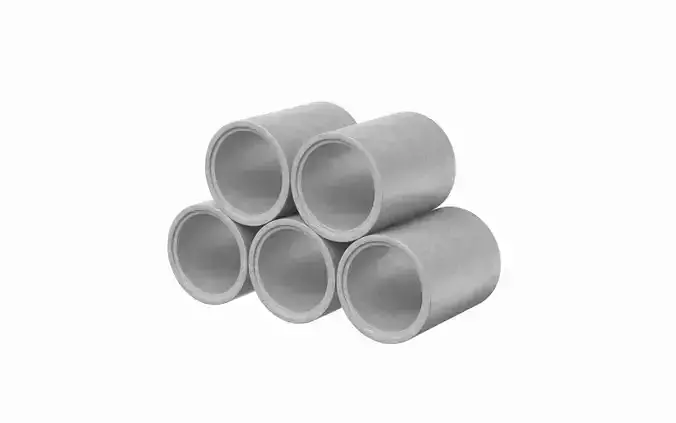 Stack Of Concrete Pipes