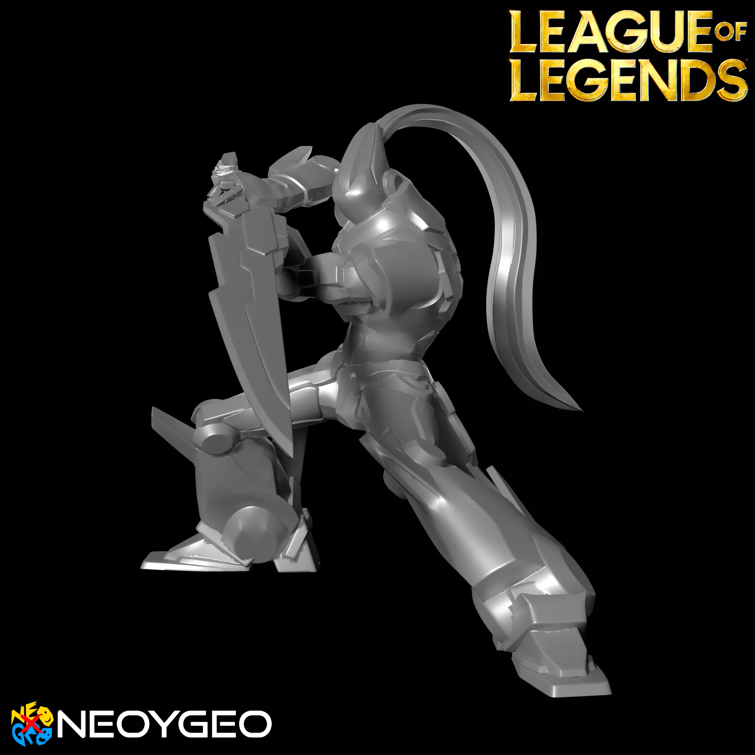 MASTER YI PROJECT - LEAGUE OF LEGENDS 3D print model