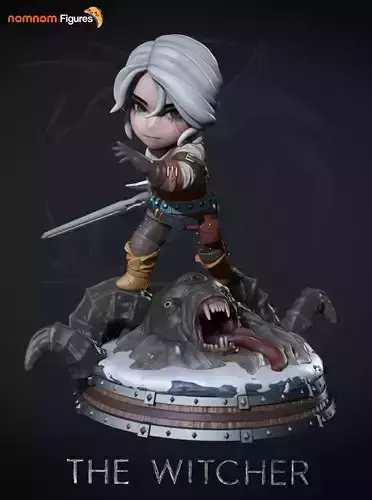 Chibi Ciri - Witcher