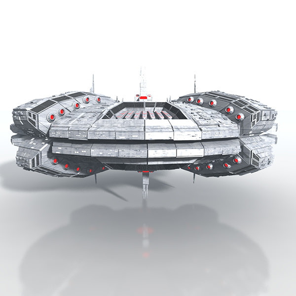 ALIEN MOTHERSHIP 3D model_4