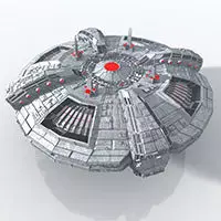 ALIEN MOTHERSHIP 3D model_0