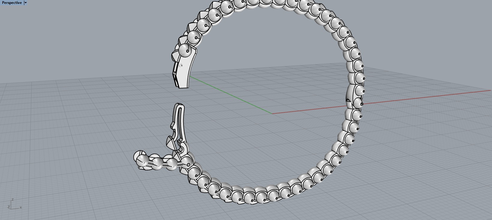 CLASH BRACELET 3D print model_6