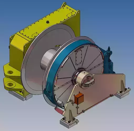 Escort towing winch H 250 kN