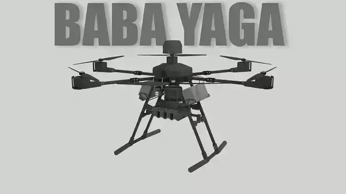 Baba Yaga Ukrainian Drone 3D model
