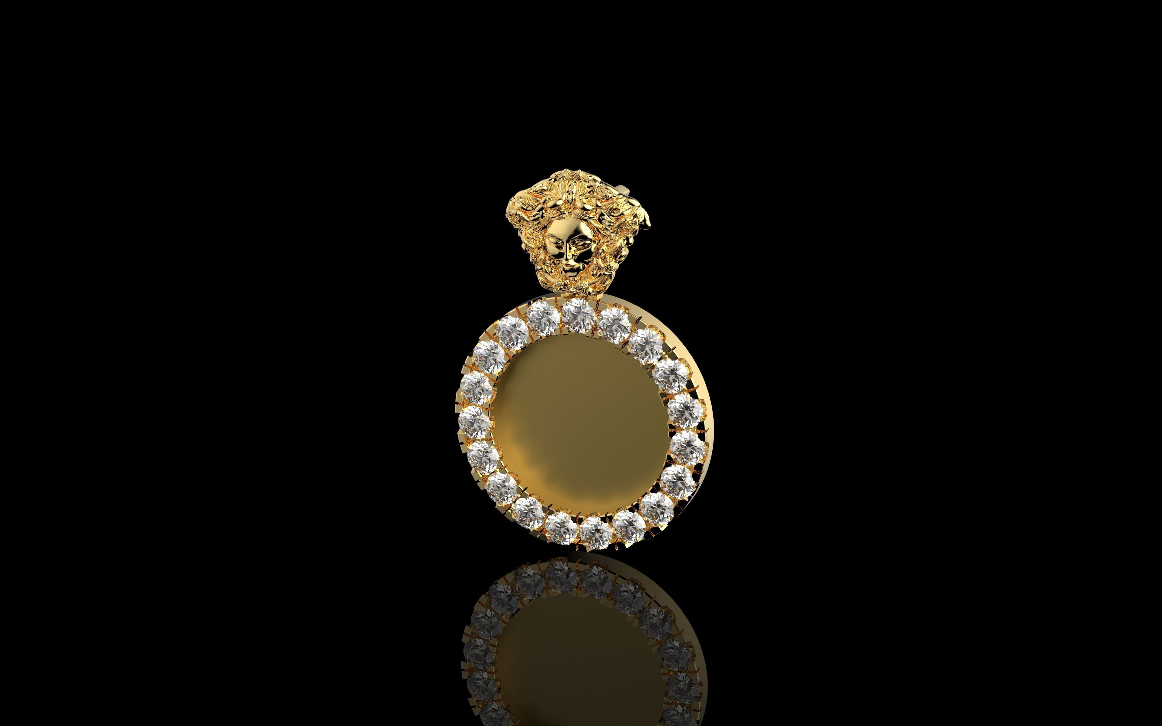 Gold N1212 3D print model_4